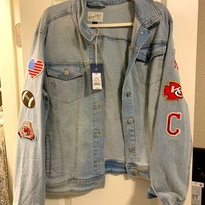Homemade new denim jacket